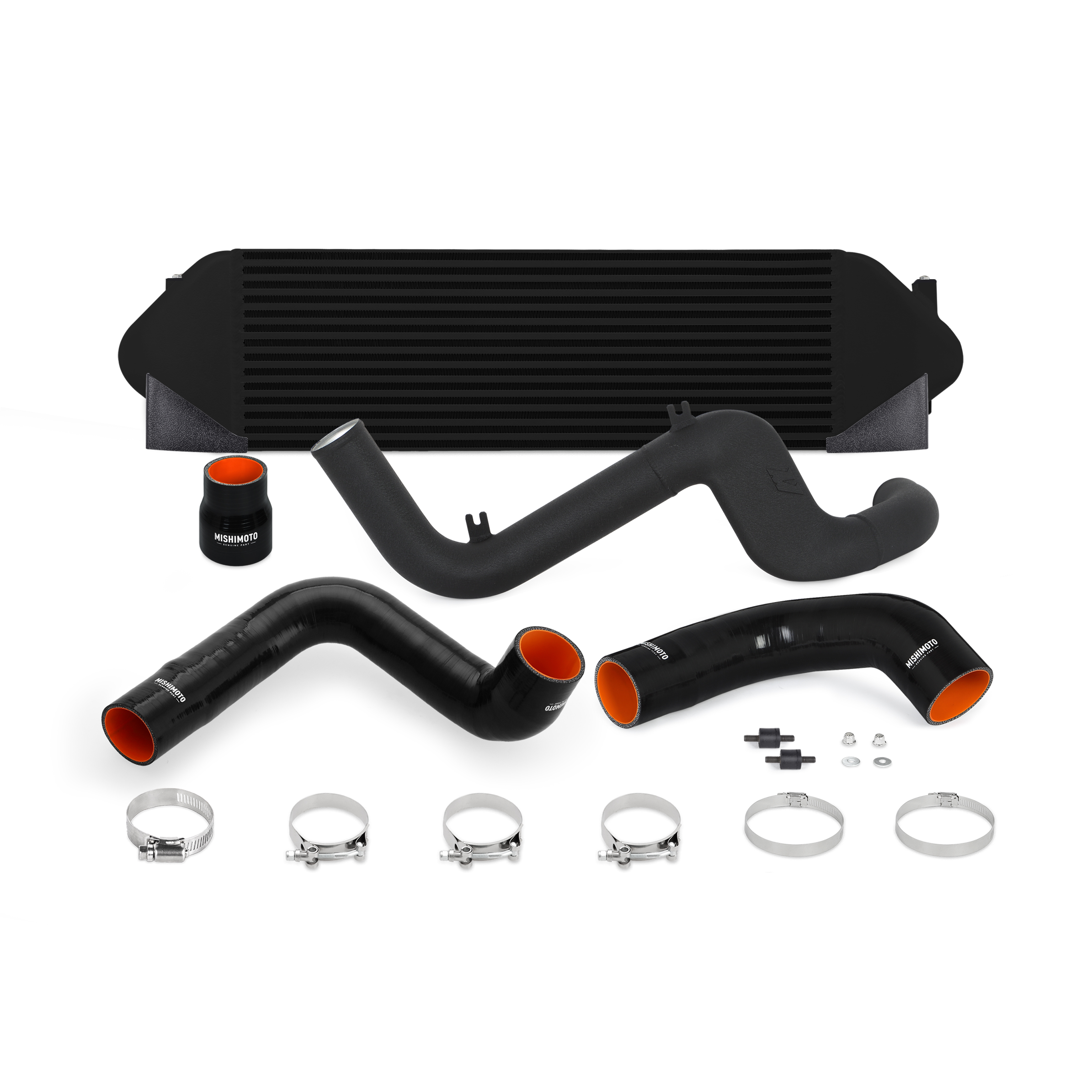 Mishimoto — Mishimoto 2016+ Ford Focus RS Performance Intercooler Kit - Black - view 9